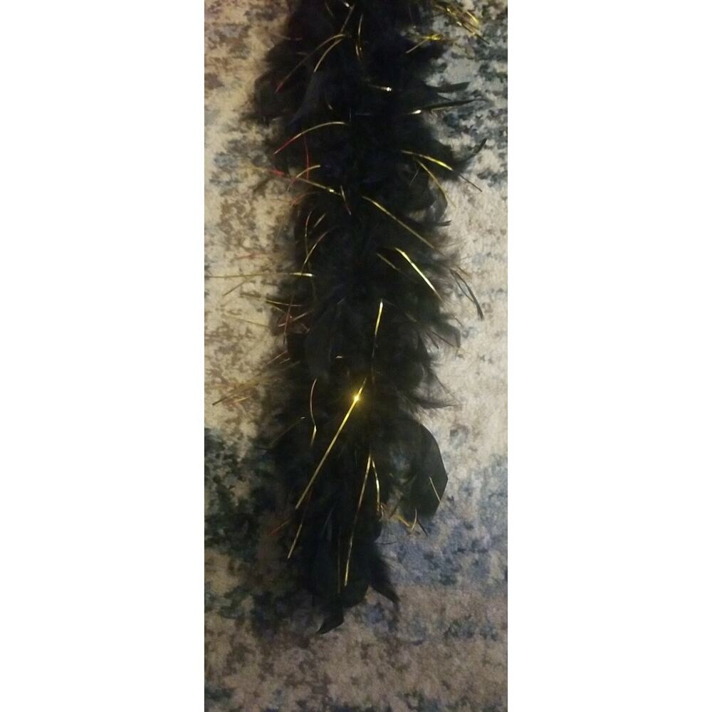 Feather Boa Pretty Elegant Long Flapper Showgirl Party Hollywood Costume 9 piece - Picture 15 of 16